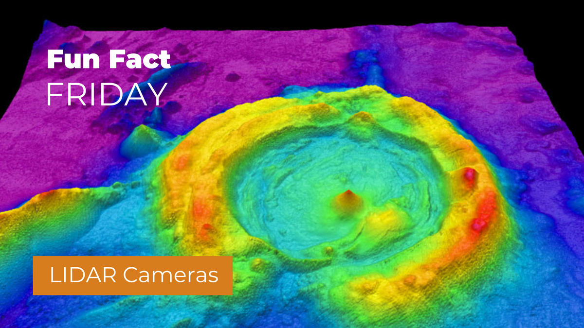 A detailed LIDAR image mapping the faulted and deformed seafloor geology in shaded relief and colored by depth.