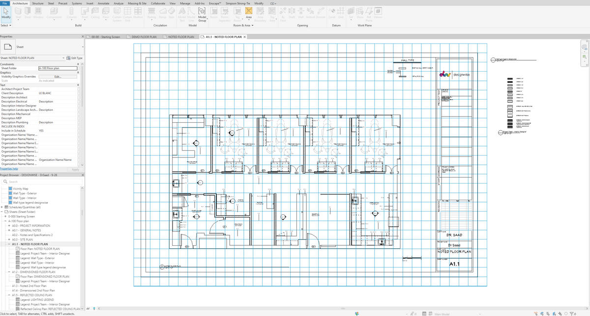 2D Floor Plan Design
