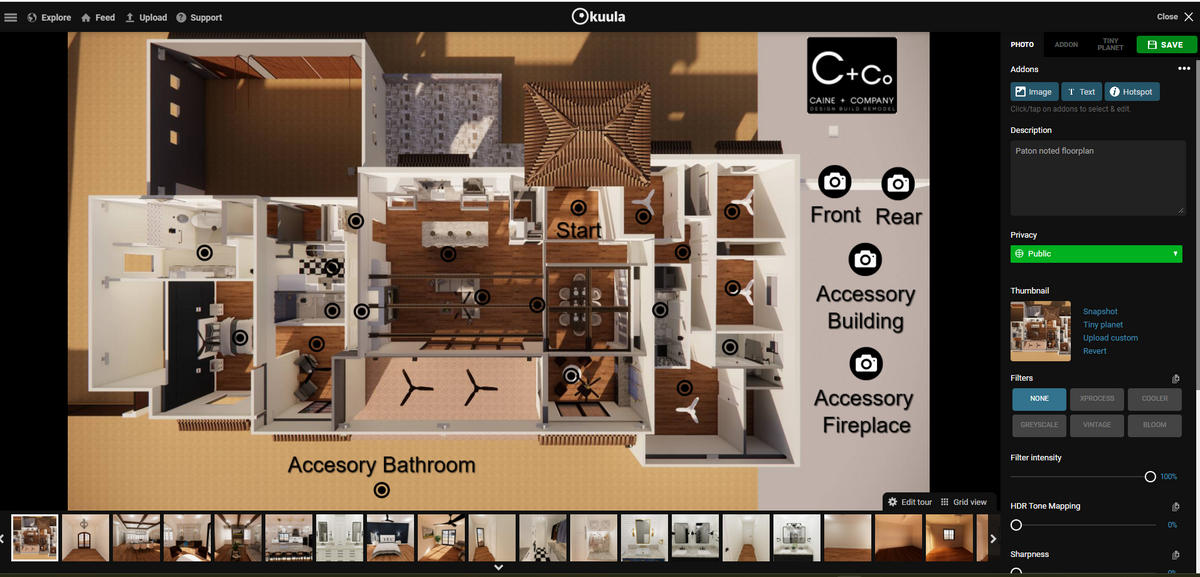 Sample of a Virtual Tour Walk Through Video Created by Craydl